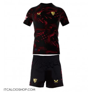 Sevilla Terza Maglia Bambino 2024-25 Manica Corta (+ Pantaloni corti)